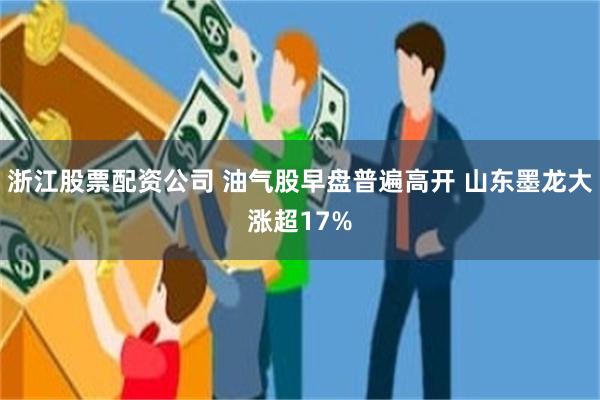 浙江股票配资公司 油气股早盘普遍高开 山东墨龙大涨超17%