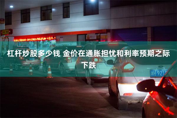 杠杆炒股多少钱 金价在通胀担忧和利率预期之际下跌