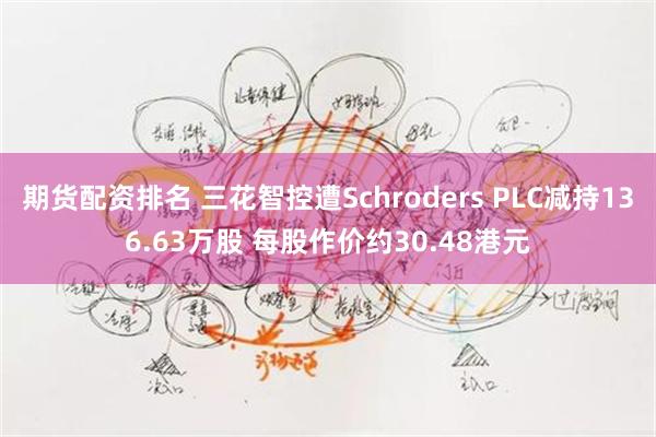 期货配资排名 三花智控遭Schroders PLC减持136.63万股 每股作价约30.48港元