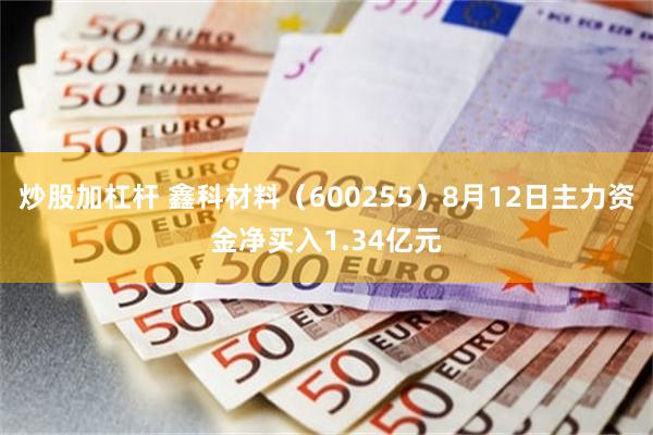 炒股加杠杆 鑫科材料(600255)8月12日主力资金净买入1.34亿元