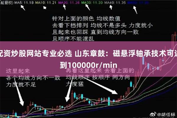 配资炒股网站专业必选 山东章鼓：磁悬浮轴承技术可达到100000r/min