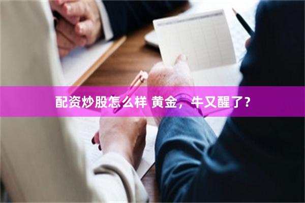 配资炒股怎么样 黄金，牛又醒了？
