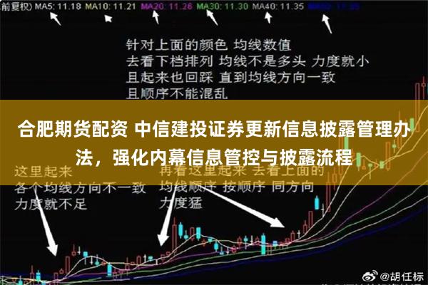 合肥期货配资 中信建投证券更新信息披露管理办法，强化内幕信息管控与披露流程