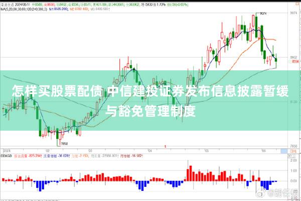 怎样买股票配债 中信建投证券发布信息披露暂缓与豁免管理制度
