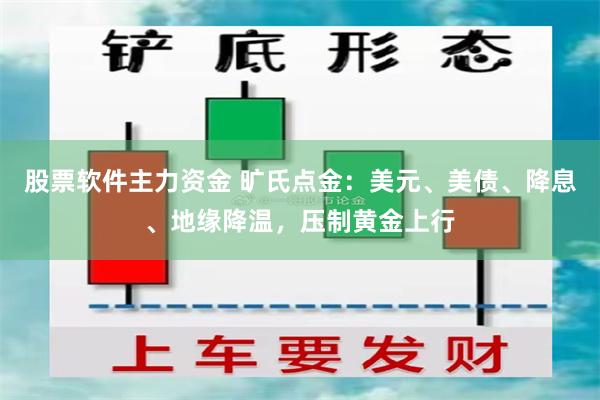股票软件主力资金 旷氏点金：美元、美债、降息、地缘降温，压制黄金上行