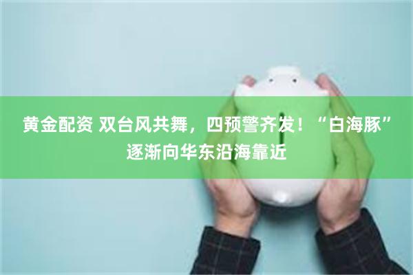 黄金配资 双台风共舞，四预警齐发！“白海豚”逐渐向华东沿海靠近