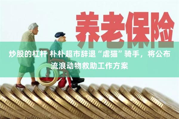 炒股的杠杆 朴朴超市辞退“虐猫”骑手，将公布流浪动物救助工作方案