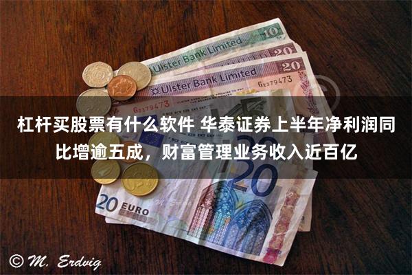 杠杆买股票有什么软件 华泰证券上半年净利润同比增逾五成,财富管理业务收入近百亿