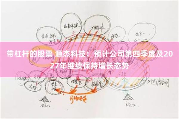 带杠杆的股票 源杰科技：预计公司第四季度及2027年继续保持增长态势